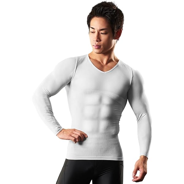 Amazon | SIX-CHANGE【限定3枚セット】 加圧シャツ 加圧